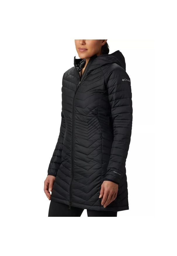 columbia - Kurtka uliczna damska Columbia Powder Lite Mid. Kolor: czarny. Sport: turystyka piesza
