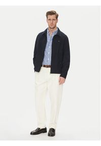 TOMMY HILFIGER - Tommy Hilfiger Kurtka przejściowa MW0MW38715 Granatowy Regular Fit. Kolor: niebieski. Materiał: bawełna #4