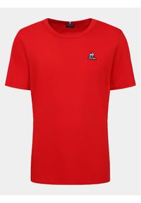 Le Coq Sportif T-Shirt Unisex 2320460 Czerwony Regular Fit. Kolor: czerwony. Materiał: bawełna