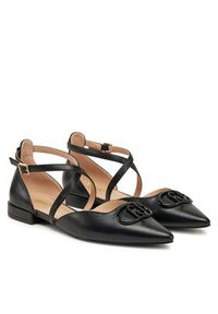 Liu Jo Baleriny Viola 19 SA5025 PX460 Czarny. Kolor: czarny. Materiał: skóra #4
