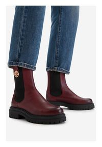 MEXX Sztyblety CEO-MX/027C-RST Bordowy. Kolor: czerwony. Materiał: skóra #3