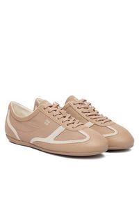 Hugo - HUGO Sneakersy Mystie 50557871 Beżowy. Kolor: beżowy. Materiał: materiał #2