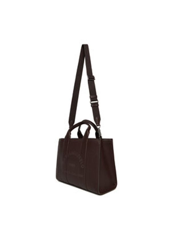 Karl Lagerfeld - KARL LAGERFELD Torebka A4W30264 Brązowy. Kolor: brązowy. Materiał: skórzane