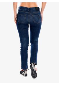 Spodnie damskie Black Diamond Crag Denim. Kolor: niebieski. Materiał: denim