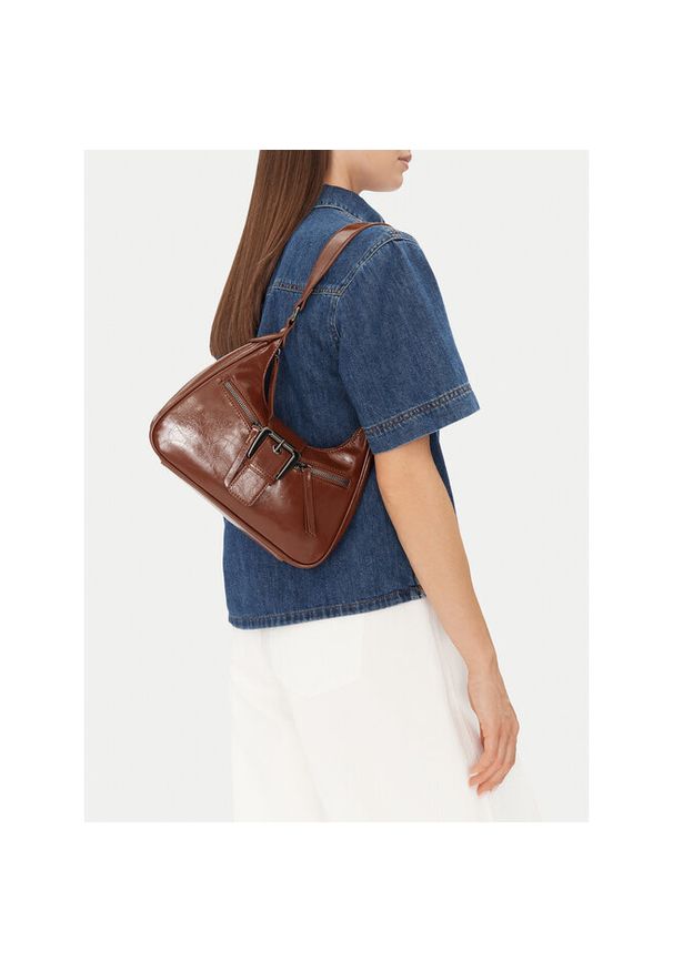 Torebka DeeZee. Kolor: brązowy