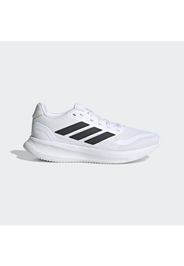 Adidas - Buty Runfalcon 5 Kids. Kolor: czarny, biały, wielokolorowy. Materiał: materiał. Sport: bieganie