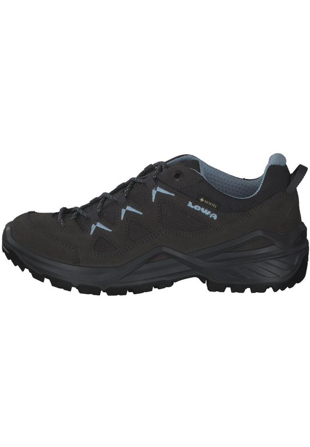Buty trekkingowe damskie Lowa Sirkos Evo Gtx Lo Ws. Kolor: niebieski, szary, wielokolorowy. Materiał: syntetyk, materiał. Szerokość cholewki: normalna. Styl: sportowy