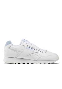 Buty do chodzenia dla dzieci Reebok Royal Glide. Kolor: biały. Materiał: materiał, syntetyk, tkanina. Szerokość cholewki: normalna. Model: Reebok Royal. Sport: turystyka piesza