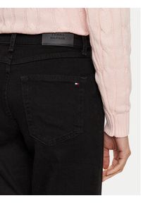 TOMMY HILFIGER - Tommy Hilfiger Jeansy Classic WW0WW45015 Czarny Straight Fit. Kolor: czarny #5