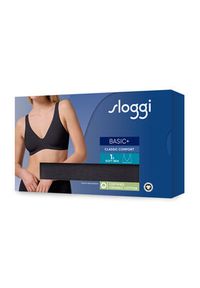 Sloggi Biustonosz bezfiszbinowy Basic 10222327 Czarny. Kolor: czarny. Materiał: bawełna #5