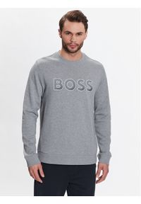 BOSS - Boss Bluza 50483018 Szary Regular Fit. Kolor: szary. Materiał: bawełna #1