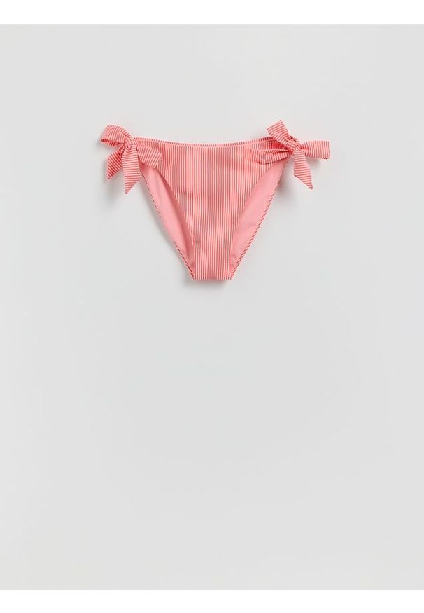 Reserved - Dół od bikini - intensywny róż. Kolor: różowy. Materiał: dzianina