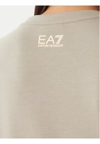 EA7 Emporio Armani Bluza 7W001488 AF24375 U6225 Beżowy Regular Fit. Kolor: beżowy. Materiał: syntetyk #5