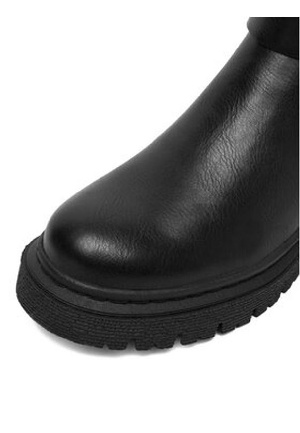 Jenny - JENNY Botki CEO-WS5899-10 Czarny. Kolor: czarny. Materiał: syntetyk, materiał