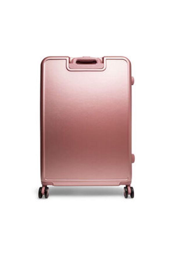 MEXX Walizka duża MEXX-L-033-05 PINK Różowy. Kolor: różowy. Materiał: materiał