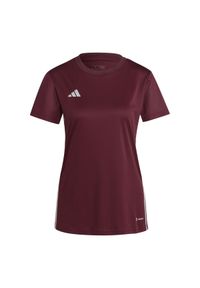 Adidas - Damska Koszulka adidas Tabela 23. Kolor: czerwony, wielokolorowy, brązowy. Sport: piłka nożna #1