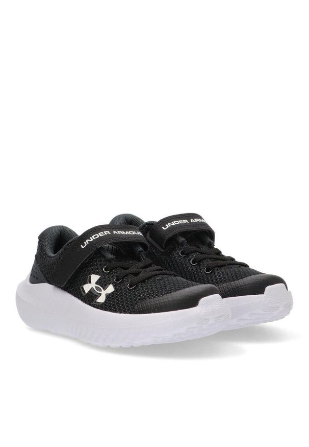 Under Armour - BUTY dziecięce UNDER ARMOUR 3027104-001 na rzepę do biegania lekkie 29,5. Zapięcie: rzepy. Kolor: czarny. Sport: bieganie