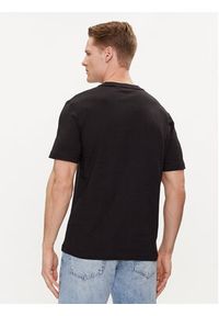 Calvin Klein T-Shirt Line Logo K10K112489 Czarny Regular Fit. Kolor: czarny. Materiał: bawełna #2