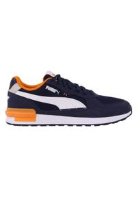 Buty młodzieżowe na co dzień Puma Graviton. Okazja: na co dzień. Kolor: czarny, wielokolorowy. Materiał: tkanina, materiał, guma, syntetyk