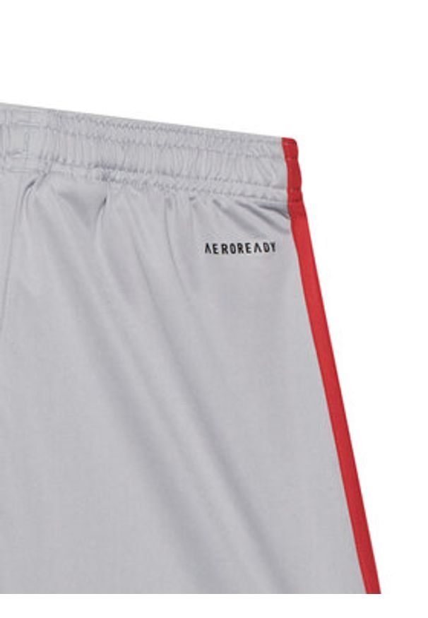 Adidas - adidas Szorty sportowe Squadra 25 JP3416 Szary Regular Fit. Kolor: szary. Materiał: syntetyk. Styl: sportowy