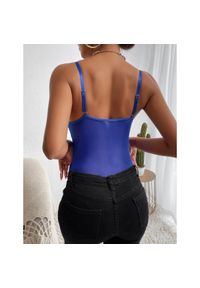 Intica - Body z haftem na romantyczne wieczory Tabatha. Kolor: czarny. Materiał: materiał. Wzór: haft #8