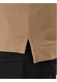 G-Star RAW - G-Star Raw Polo Dunda D17127-5864 Brązowy Slim Fit. Typ kołnierza: polo. Kolor: brązowy. Materiał: bawełna #5