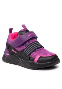 Sneakersy Bartek 15595008 Fiolet/Czarny. Kolor: fioletowy. Materiał: materiał #1