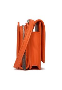 Calvin Klein Torebka Ck Must Mini Bag K60K611434 Pomarańczowy. Kolor: pomarańczowy. Materiał: skórzane