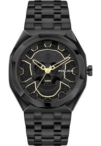 Zegarek Police Zegarek męski Police PL.PEWJG2110701 czarny. Kolor: czarny #1