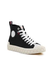 Buty do chodzenia unisex Palladium Palla Ace Mid Lth UL. Zapięcie: sznurówki. Kolor: czarny. Materiał: materiał, syntetyk. Szerokość cholewki: normalna. Sport: turystyka piesza