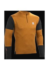LEATT - Bluza rowerowa męska Leatt Jersey MTB Trail 4.0. Kolor: brązowy. Materiał: jersey