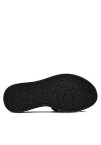 Calvin Klein Klapki Flatform Slide Relock Mono Jacq HW0HW01488 Czarny. Kolor: czarny