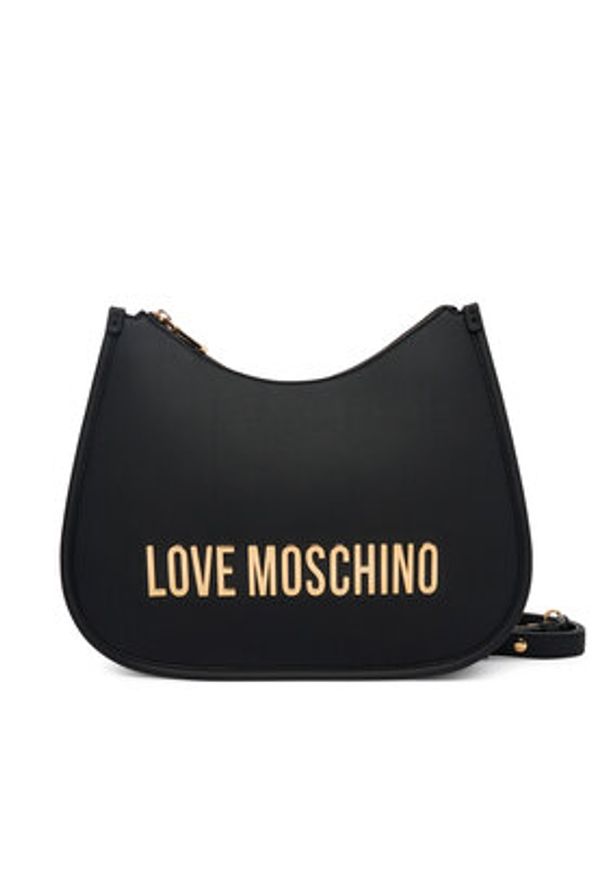 Love Moschino - LOVE MOSCHINO Torebka JC4021PP1OKD0000 Czarny. Kolor: czarny. Materiał: skórzane