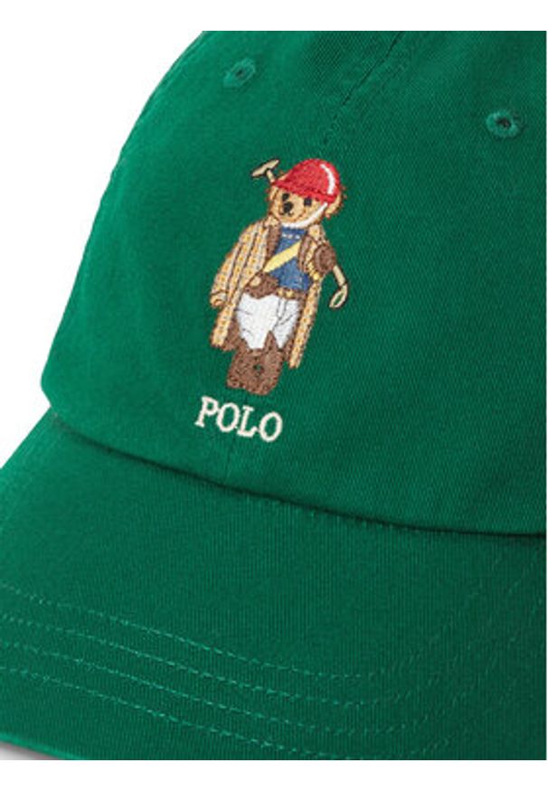 Polo Ralph Lauren Czapka z daszkiem 211A87349002 Zielony. Kolor: zielony. Materiał: bawełna