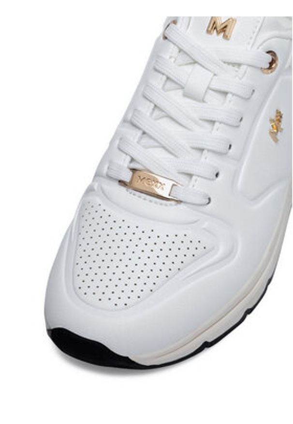 MEXX Sneakersy MI001008143W Biały. Kolor: biały. Materiał: skóra