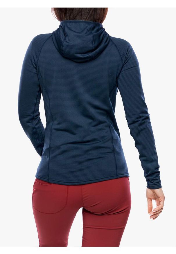 Bluza turystyczna damska Montane Protium Lite Hoodie. Kolor: niebieski