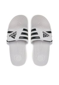 Adidas - adidas Klapki adissage F35573 Biały. Kolor: biały. Materiał: syntetyk #6