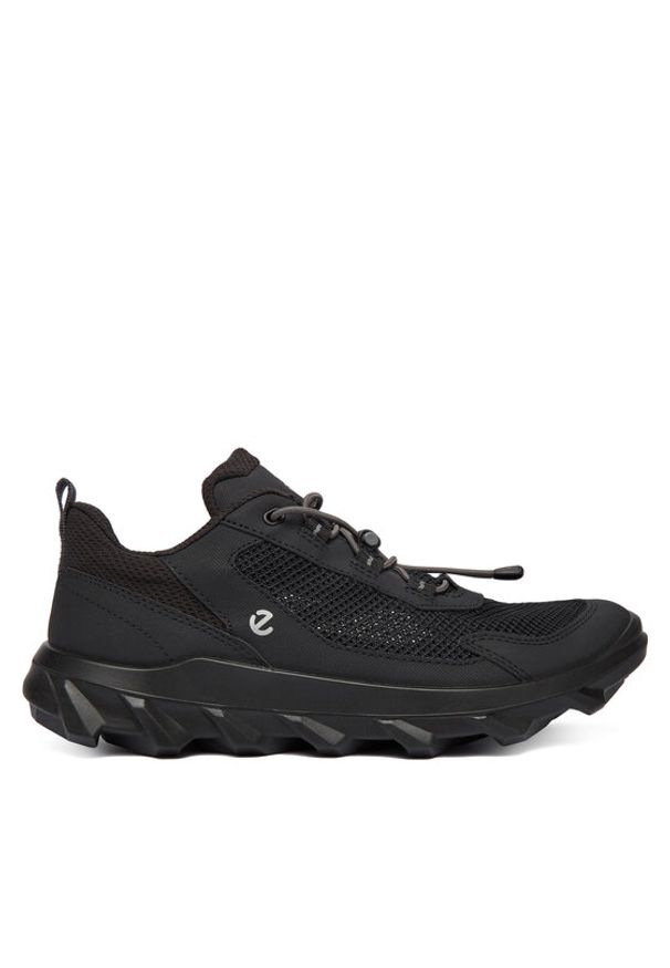 ecco - ECCO Sneakersy Mx W 82026351052 Czarny. Kolor: czarny. Materiał: materiał