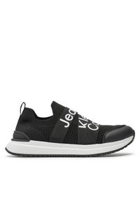 Calvin Klein Jeans Sneakersy V3X9-80894-0702 S Czarny. Kolor: czarny. Materiał: mesh, materiał