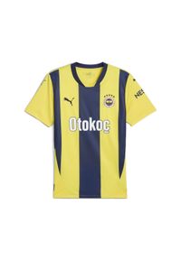Puma - Koszulka domowa Fenerbahçe 2024/25. Kolor: żółty, wielokolorowy, niebieski