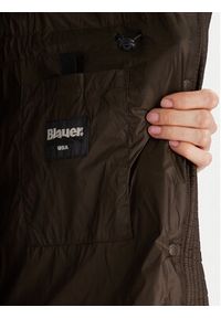 Blauer Kurtka puchowa 25WBLDB03175 Brązowy Regular Fit. Kolor: brązowy. Materiał: syntetyk #3