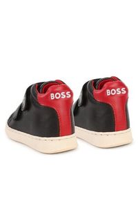 BOSS - Boss Sneakersy J09207 M Czarny. Kolor: czarny. Materiał: skóra #6