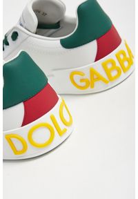 Dolce & Gabbana - Sneakersy damskie skórzane DOLCE & GABBANA. Materiał: skóra #6