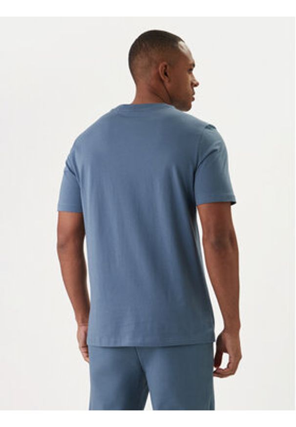 Hugo - HUGO T-Shirt Dero222 50466158 Niebieski Regular Fit. Kolor: niebieski. Materiał: bawełna