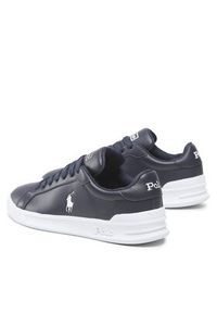 Polo Ralph Lauren Sneakersy Hrt Ct II 809845109008 Granatowy. Kolor: niebieski. Materiał: skóra #3