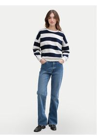 Tom Tailor Denim Bluza 1045508 Granatowy Regular Fit. Kolor: niebieski. Materiał: bawełna #5