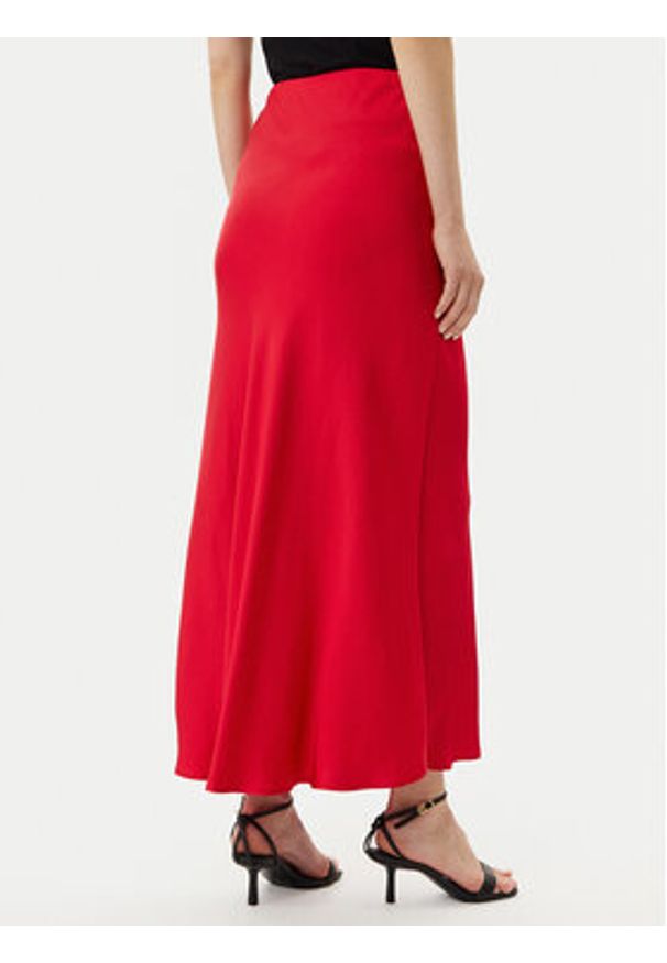ViCOLO Spódnica maxi TD0472 Czerwony Slim Fit. Kolor: czerwony. Materiał: wiskoza