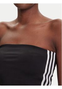 Adidas - adidas Top adicolor 3-Stripes JX7717 Czarny Slim Fit. Kolor: czarny. Materiał: syntetyk