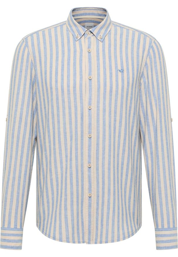 Męska Koszula Mustang Style Rawlins Blue Bold Stripe 1016249 12708