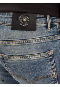 Versace Jeans Couture Jeansy 77GAB5S0 Granatowy Slim Fit. Kolor: niebieski